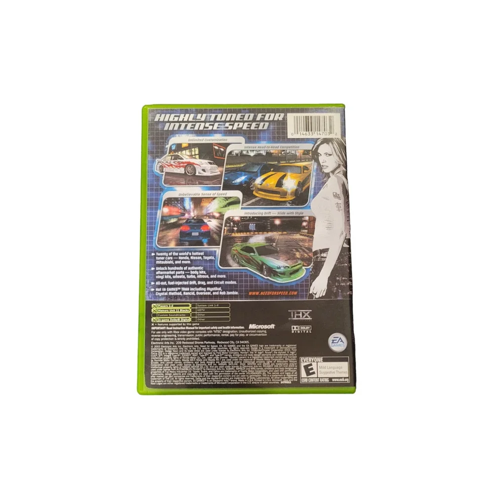 Need for Speed: Underground - Microsoft Xbox (2003) CIB Tested